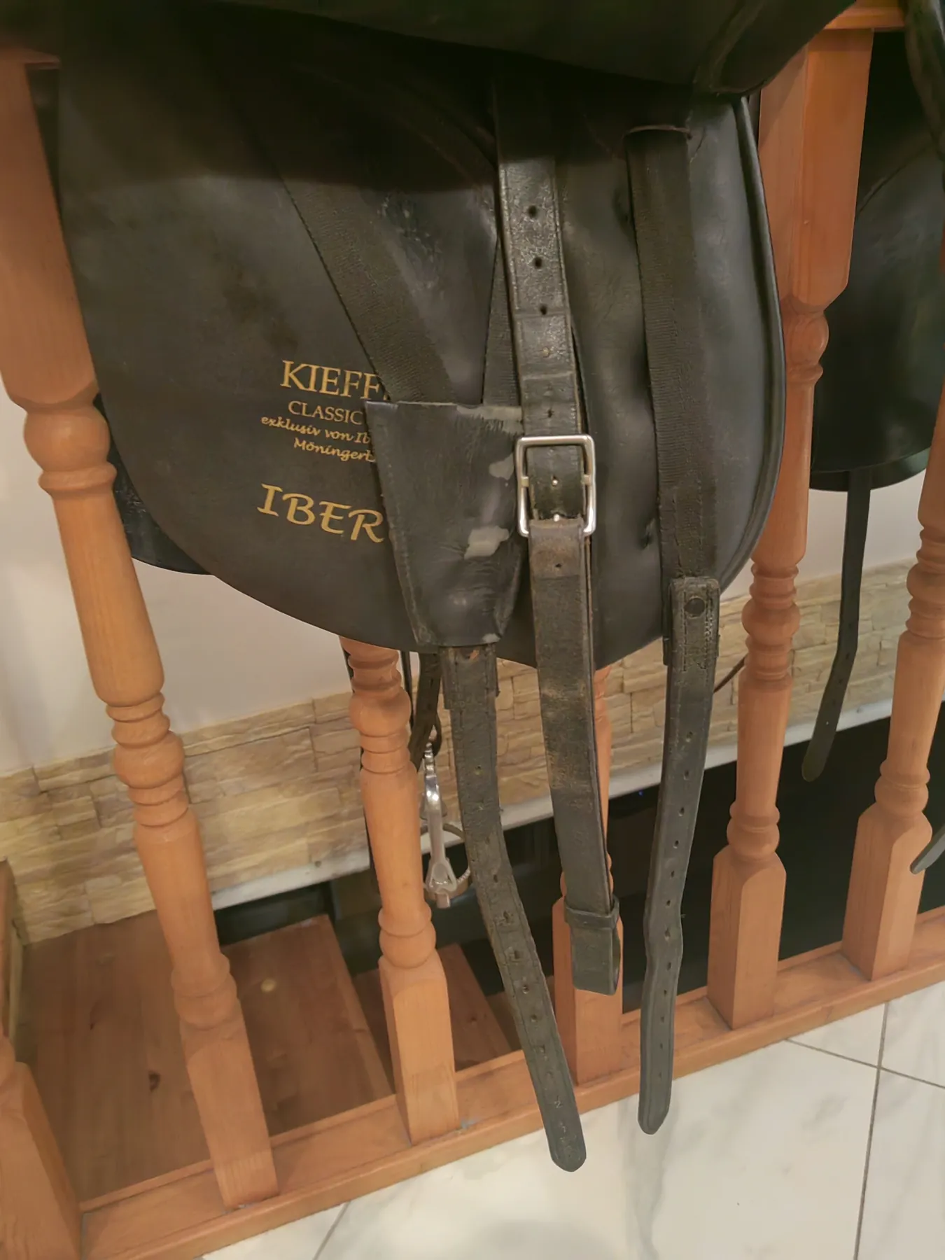 Выездковое седло Kieffer Ibero в барочном стиле